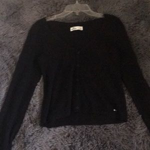 Hollister ribbed button you top